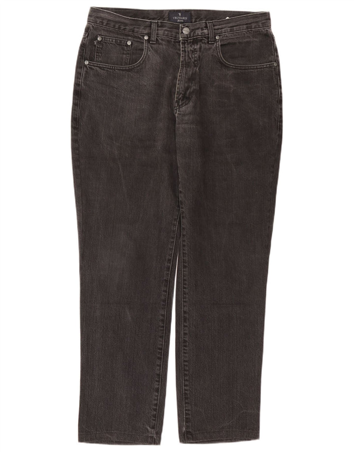Trussardi Jean Droit W34 L29 Gris Homme