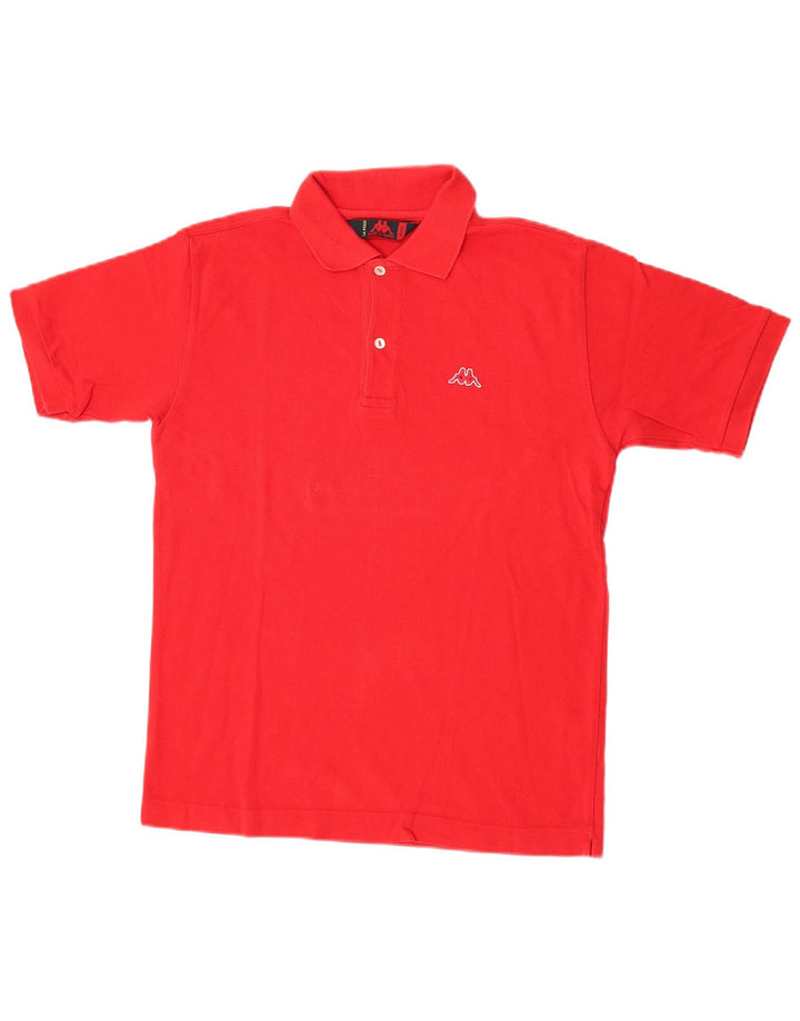 Kappa Polo Homme Petit Rouge Coton