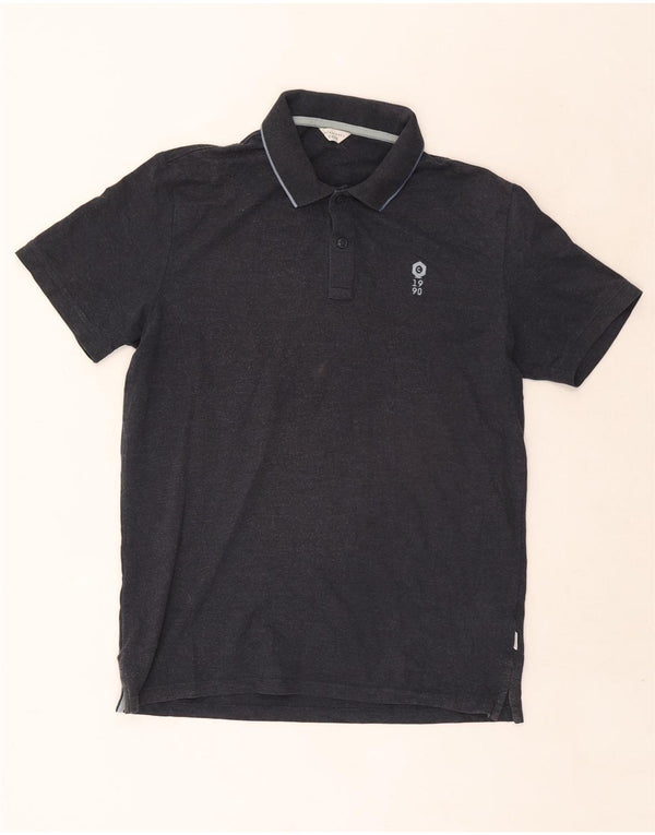 Jack & Jones Polo Homme Large Bleu Marine Coton
