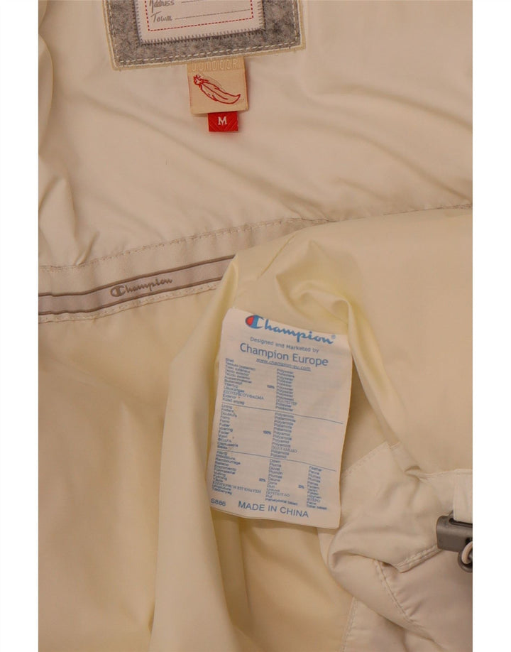 CHAMPION Veste matelassée pour femme UK 14 Medium Blanc Polyester