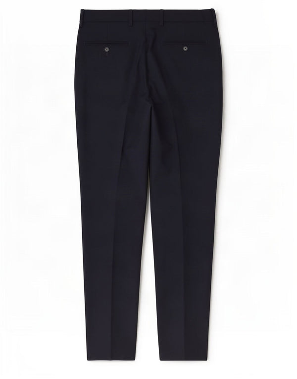 Marks & Spencer Pantalon de costume slim coupe ajustée pour homme W34 L33 Bleu marine