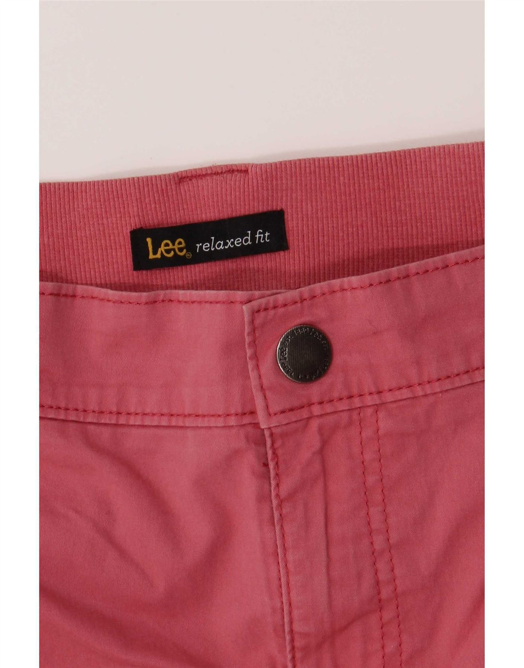 Lee Bermuda cargo coupe décontractée pour femme W36 XL Rose