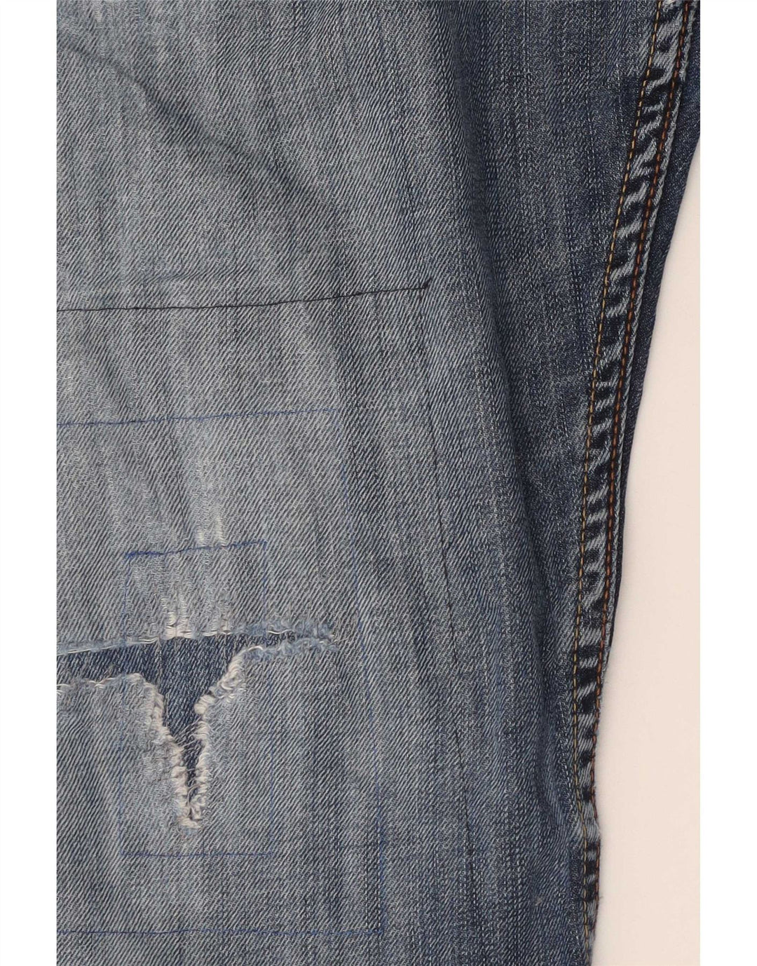 Levi's Mens 507 Jean bootcut vieilli W34 L30 Bleu Coton