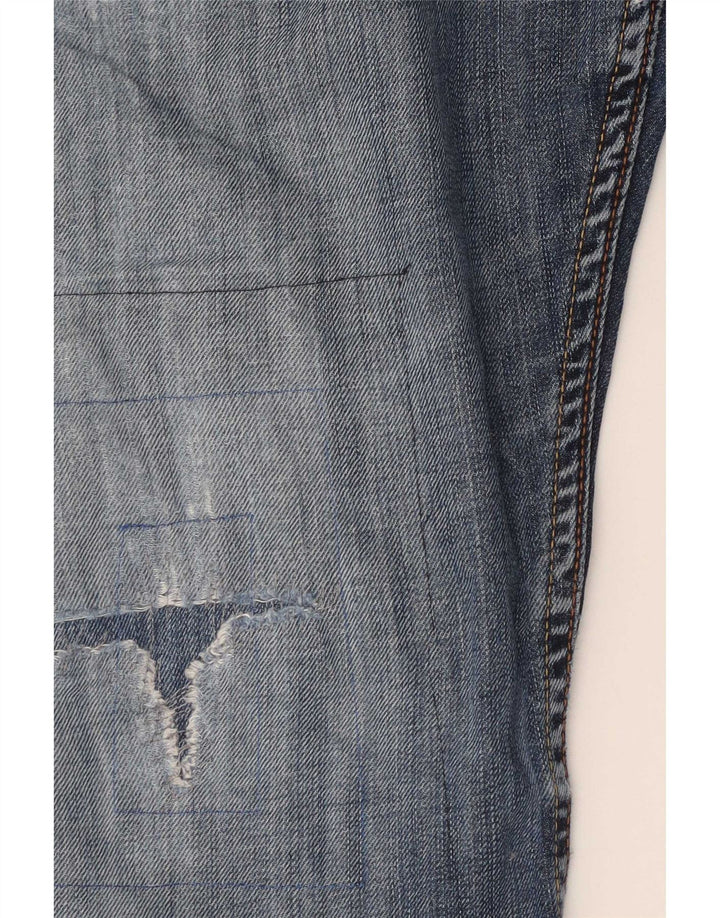 Levi's Mens 507 Jean bootcut vieilli W34 L30 Bleu Coton