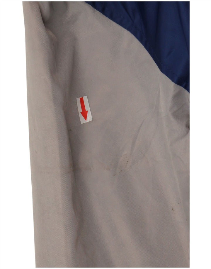 Pull & Bear Boston Varsity Jacket Homme UK 38 Bleu Moyen Colorblock