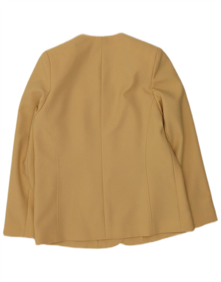 Eastex Veste Blazer 4 Boutons pour Femme UK 14 Polyester Beige Moyen