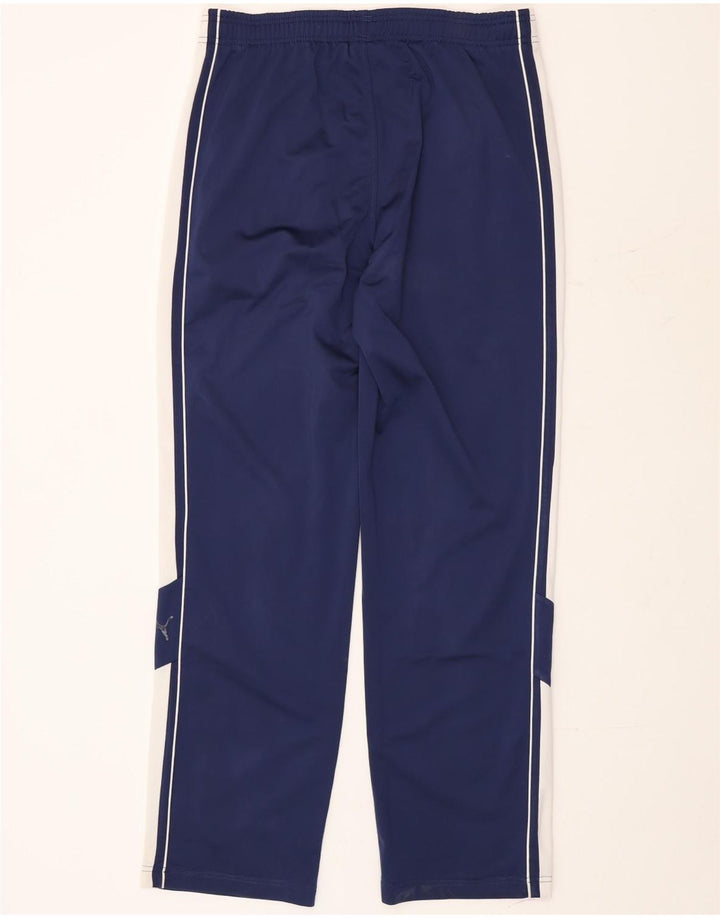 Puma Pantalon de Survêtement Homme Large Bleu Marine Colorblock Polyester