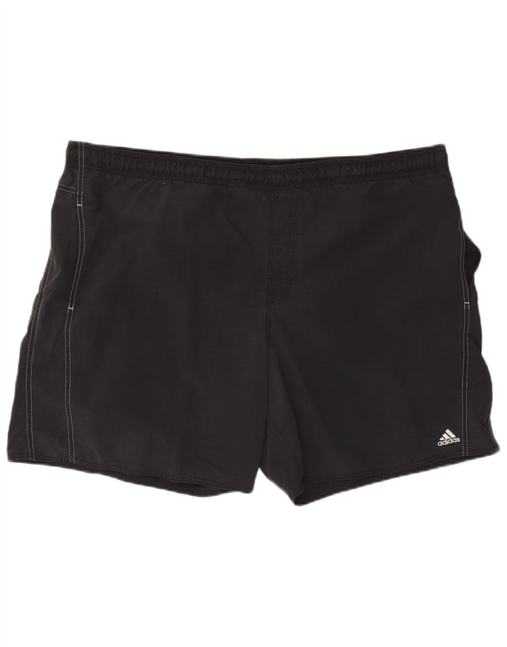 Adidas Short de sport pour homme 2XL Noir Polyester