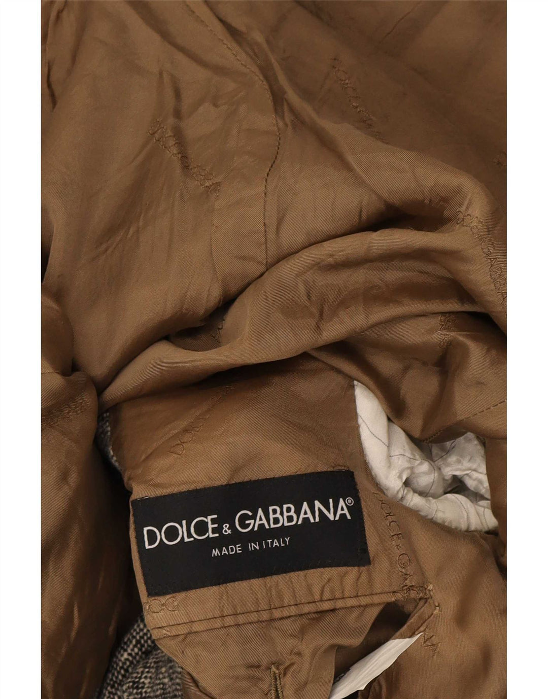 Dolce & Gabbana Veste Blazer 1 Bouton Homme IT 52 XL Laine Mouchetée Grise