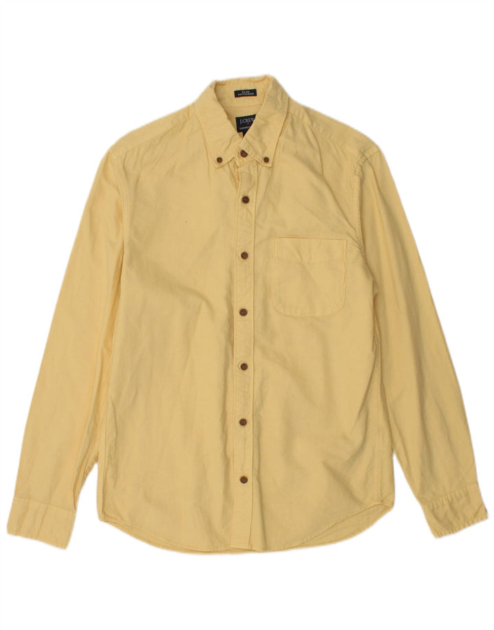 J. Crew Chemise Slim Homme Petit Jaune Coton