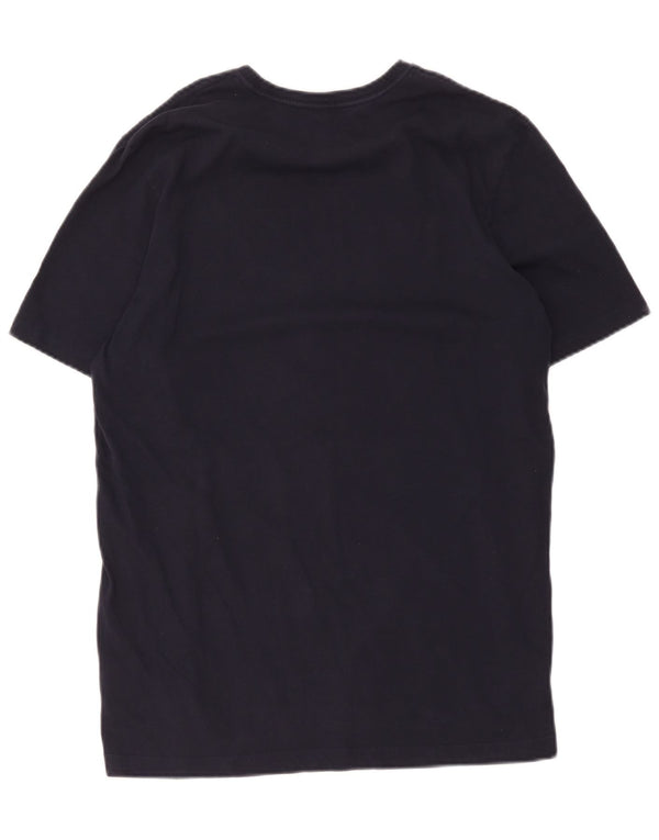 Adidas T-Shirt Graphique Homme Top XL Bleu Marine Coton