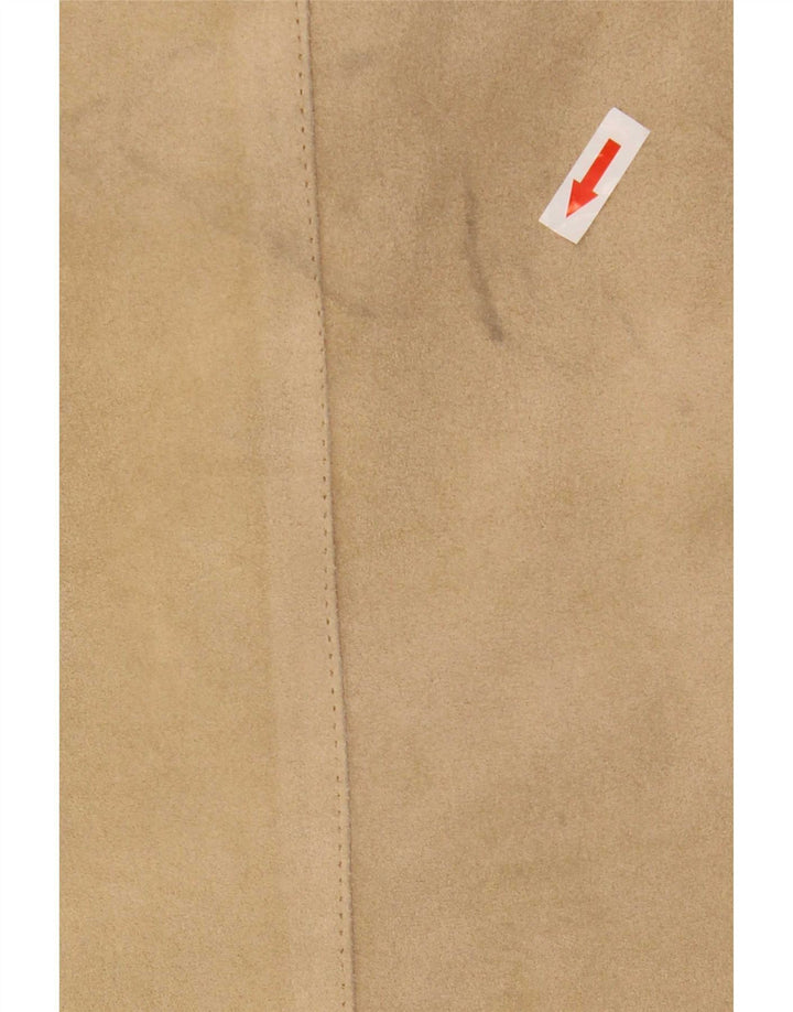 J.J.Scott Veste blazer en daim à 3 boutons pour homme IT 52 XL Cuir beige