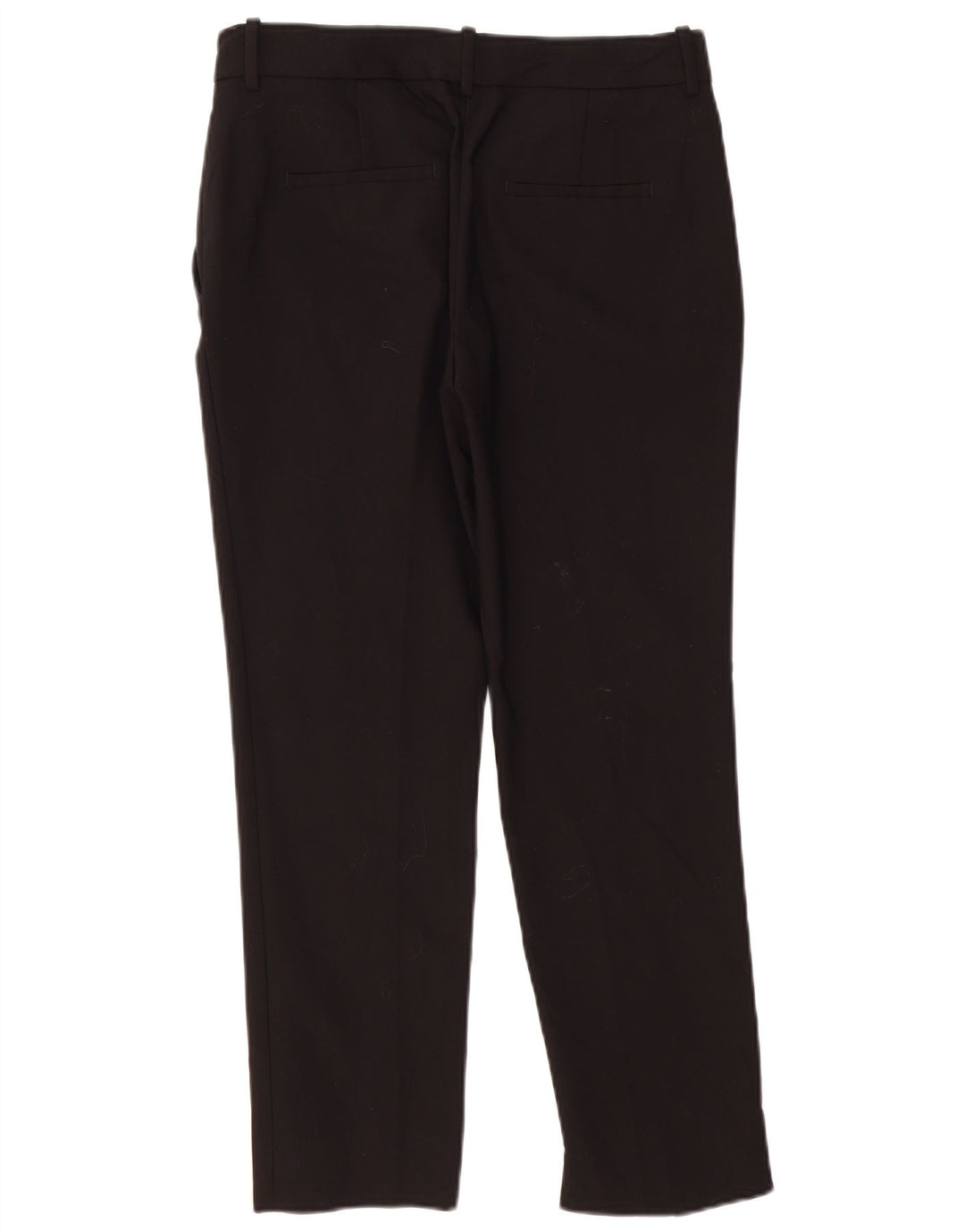 Pantalon Chino Slim Femme ZARA EU 38 Small W28 L27 Noir