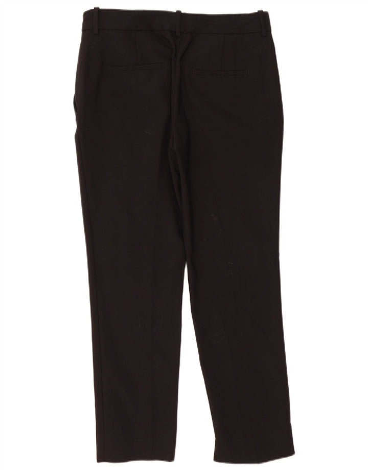 Pantalon Chino Slim Femme ZARA EU 38 Small W28 L27 Noir