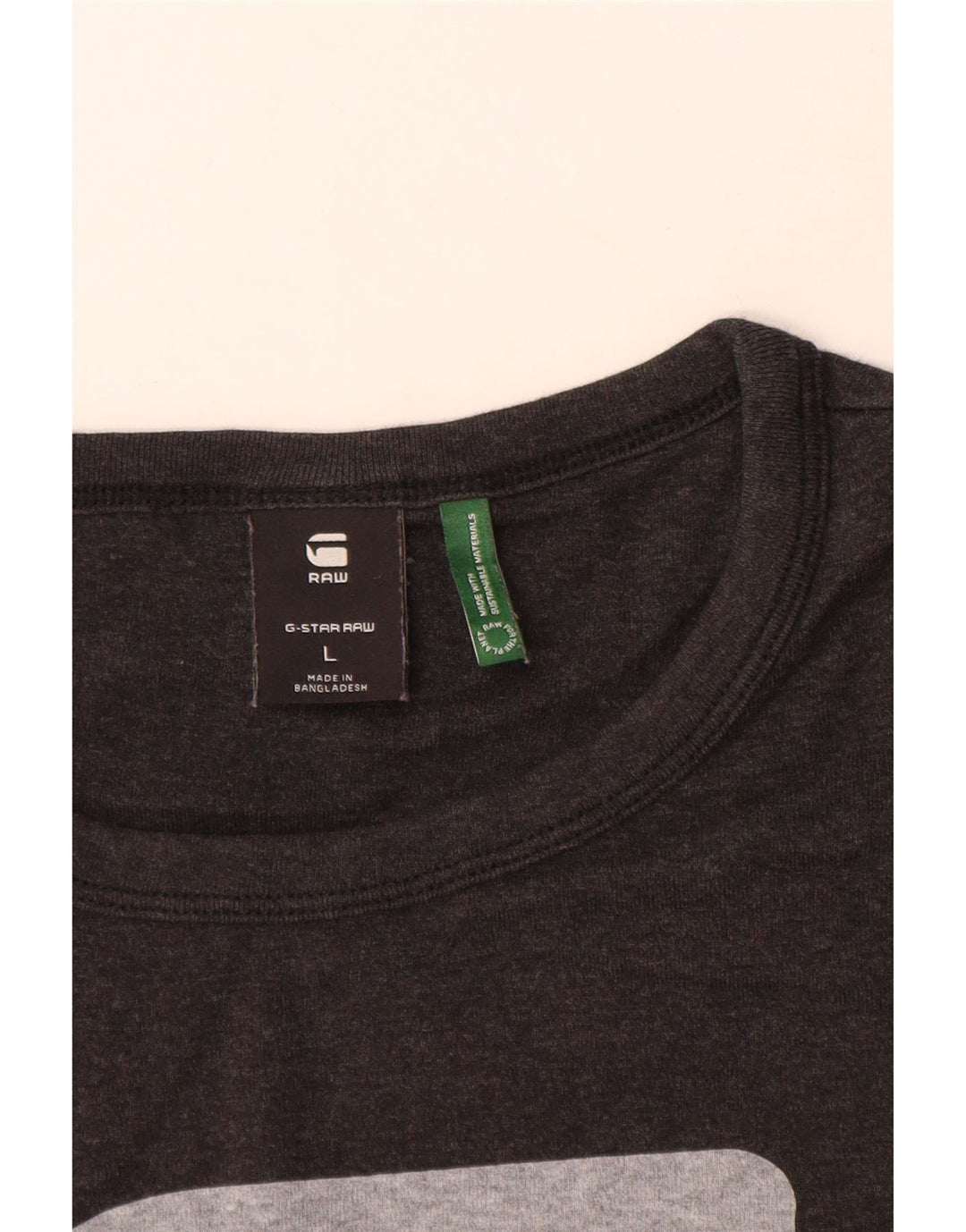 G-Star Homme Graphic T-Shirt Top Large Gris