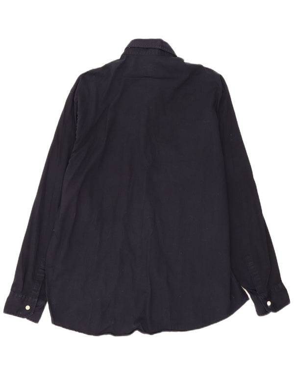 Chemise Homme Rifle Large Bleu Marine Coton