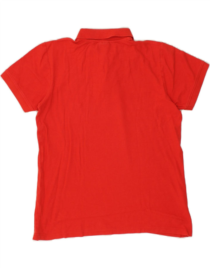 KAPPA Mens Polo Shirt Large Red Cotton Vintage Kappa and Second-Hand Kappa from Messina Hembry 