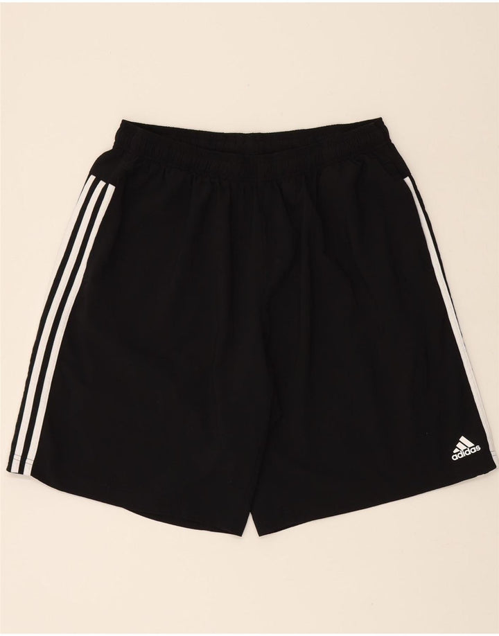 ADIDAS Mens Climalite Sport Shorts 2XL  Black Polyester Vintage Adidas and Second-Hand Adidas from Messina Hembry 