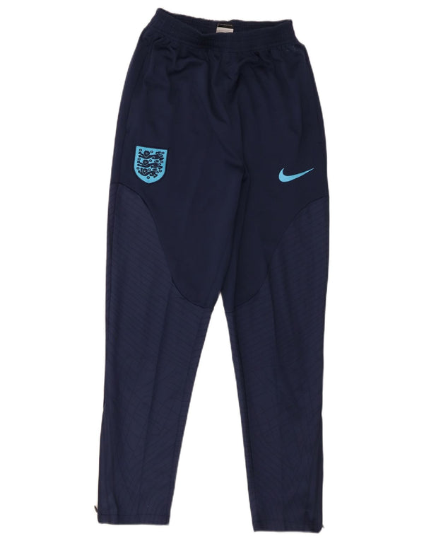 Nike Pantalon de survêtement de l'équipe nationale de football d'Angleterre pour homme, taille S, bleu marine