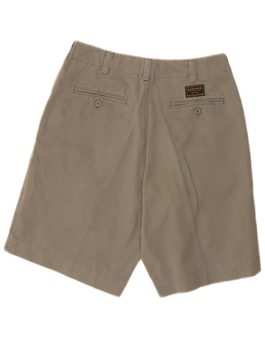 WOOLRICH Short Chino Homme W30 Coton Kaki Moyen