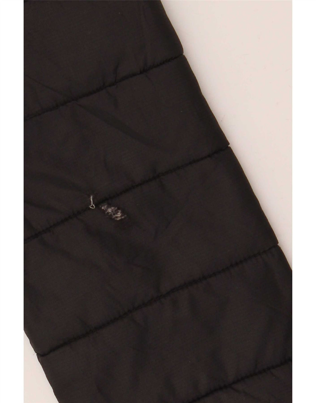 Ellesse Veste matelassée à capuche pour homme UK 36 Small Noir Nylon