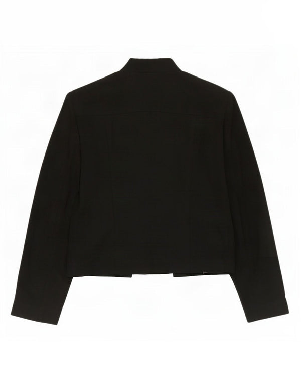 Marks & Spencer Veste blazer ouverte pour femme UK 10 Small Noir