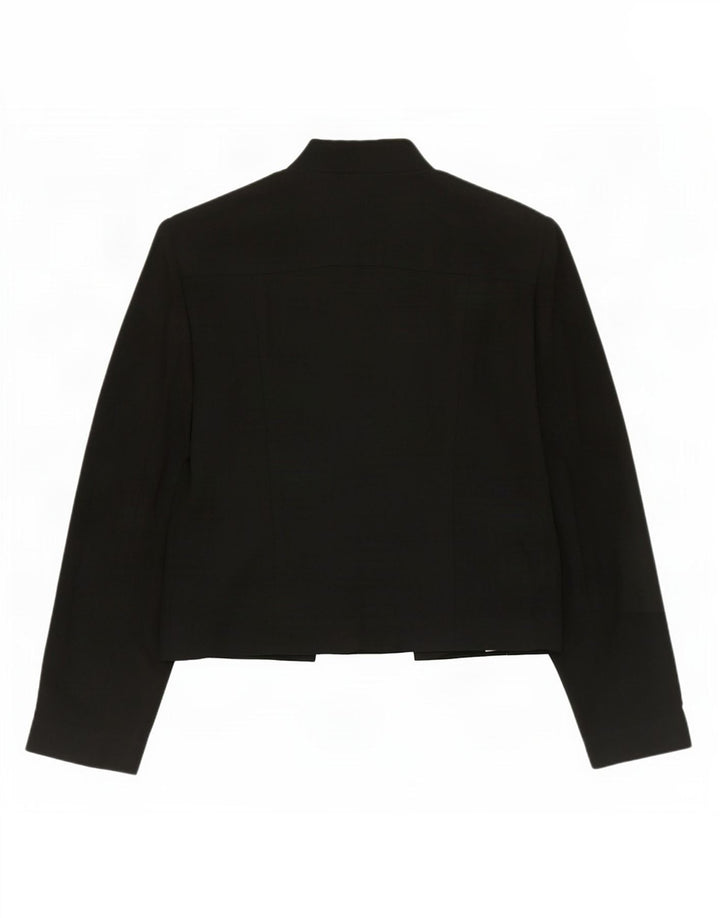 Marks & Spencer Veste blazer ouverte pour femme UK 10 Small Noir
