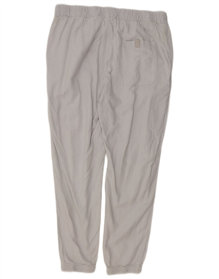 Zara Pantalon Chino Joggers Femme Large W32 L28 Gris