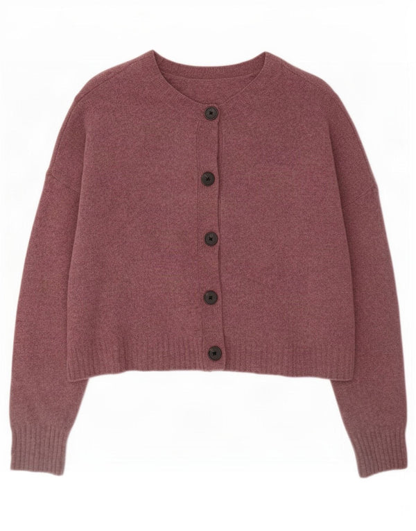 Whistler Womens Cardigan Sweater UK 16 Grande laine violette