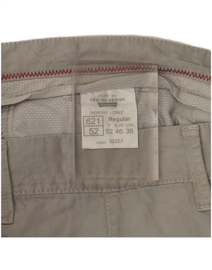 CARRERA Short Chino Homme W36 Large Gris Coton