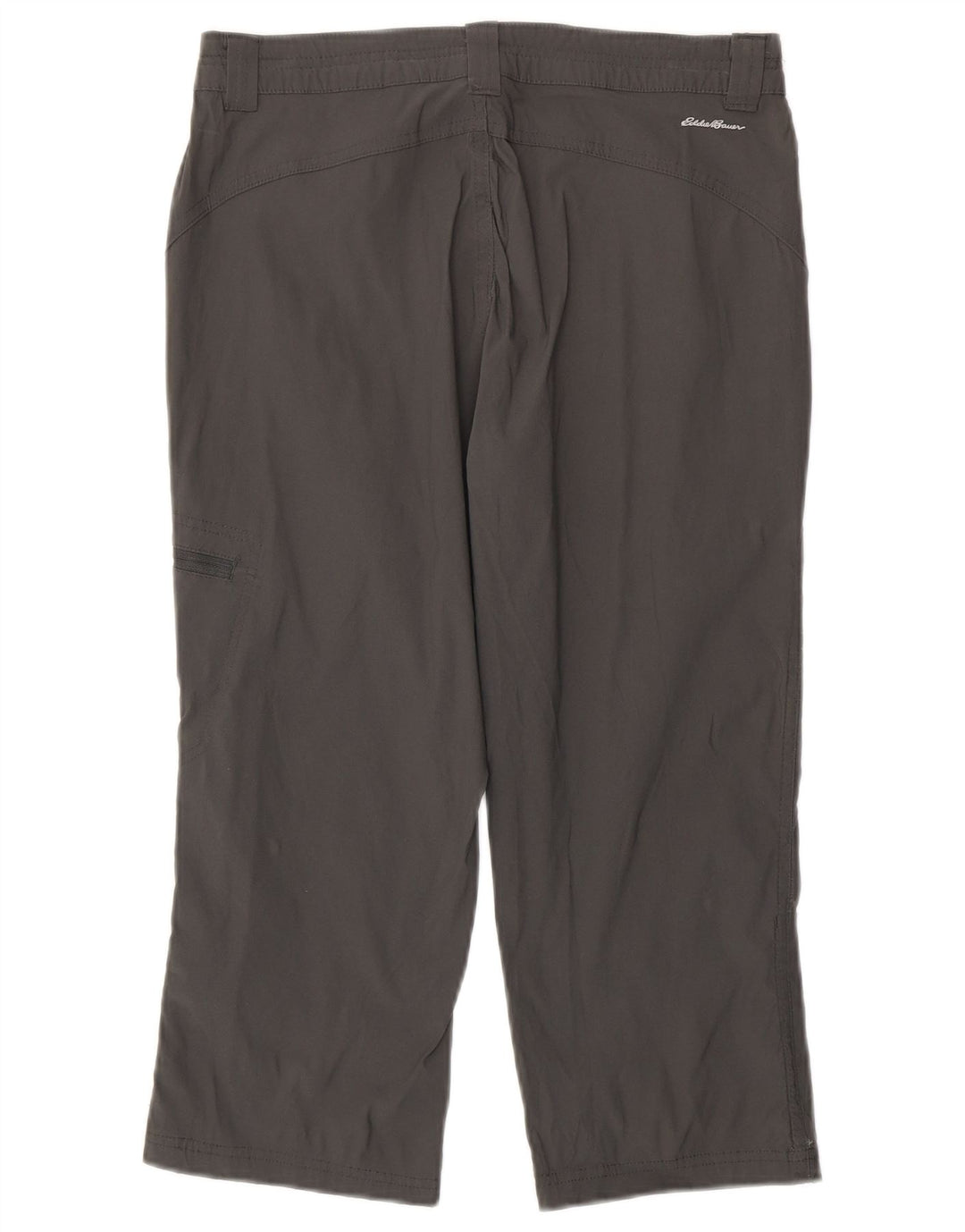 EDDIE BAUER Pantalon capri cargo droit pour femme US 4 Small W30 L21 Gris