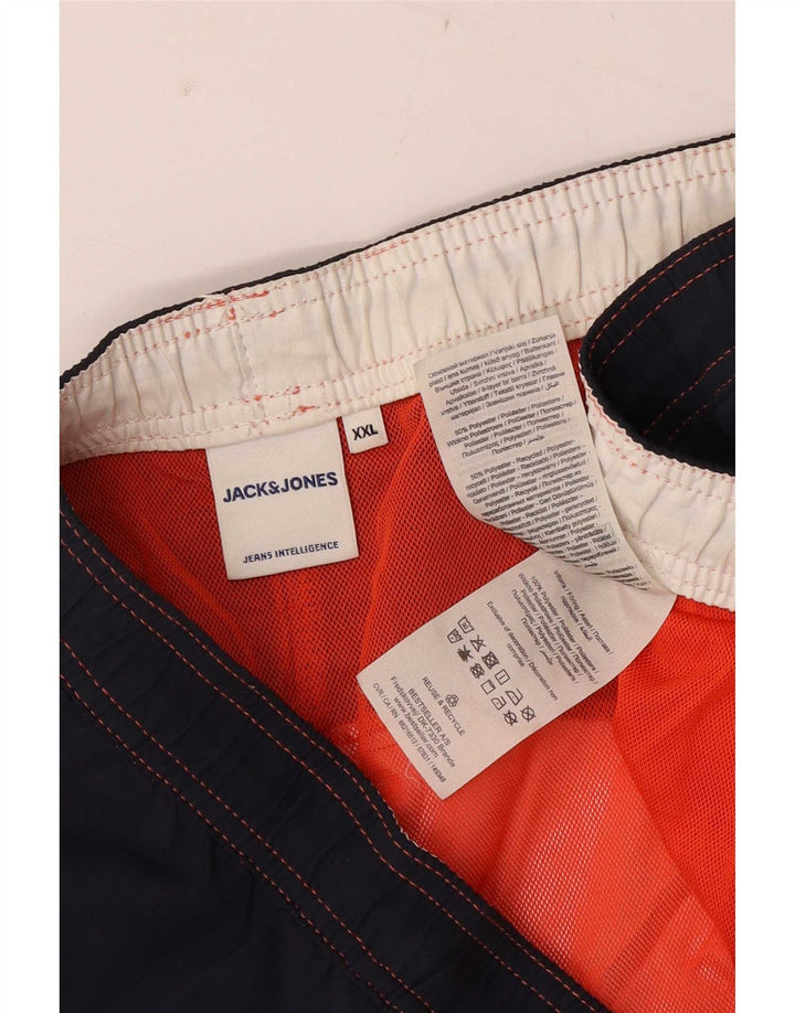 Jack & Jones Short de Bain Homme 2XL Polyester Rayé Multicolore