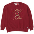 Tommy Hilfiger Sweat-shirt graphique pour homme en coton bordeaux moyen