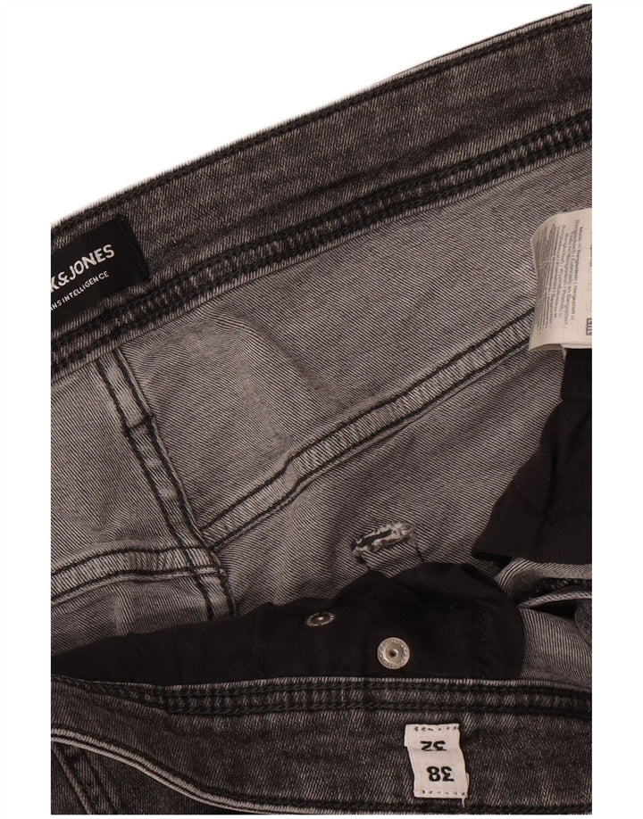 Jack & Jones Jean Slim Homme W38 L32 Gris Coton