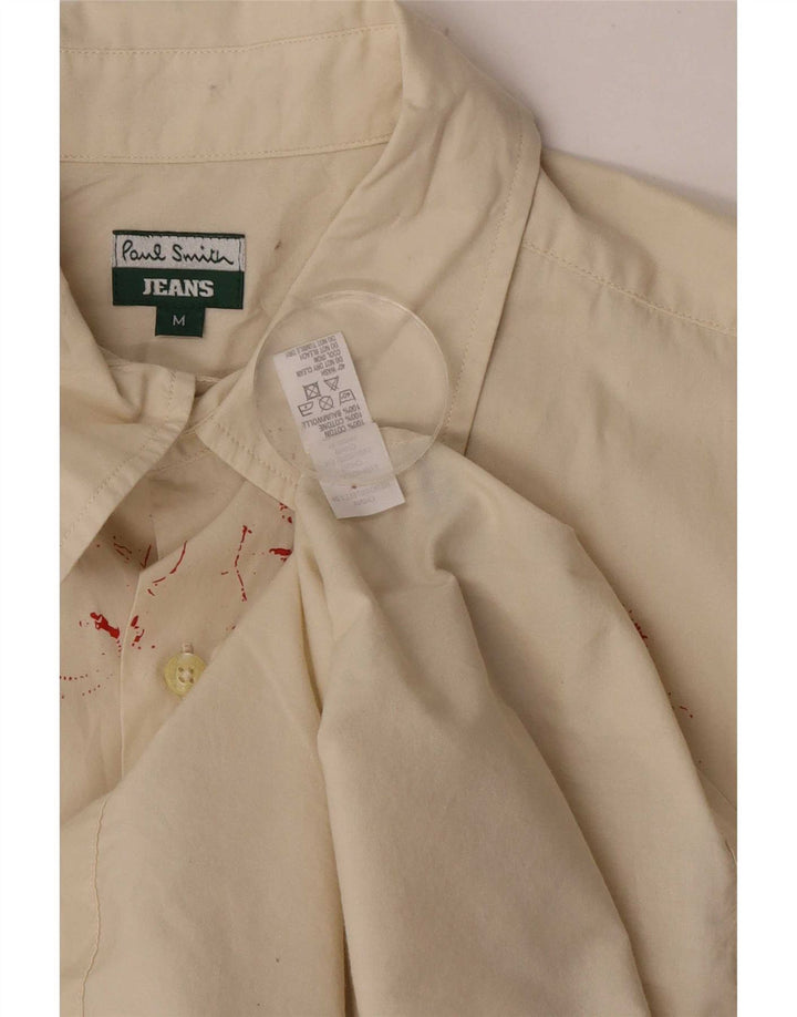 Paul Smith Chemise Graphique Homme Blanc Moyen Coton Floral