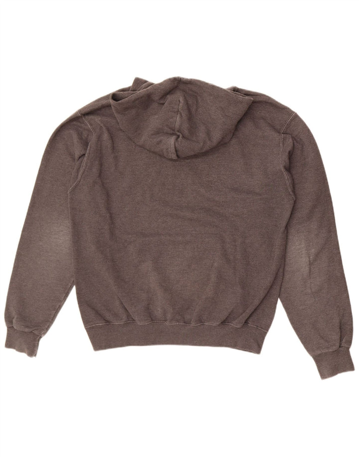 Champion Pull à Capuche American University Graphic Homme Gris Moyen