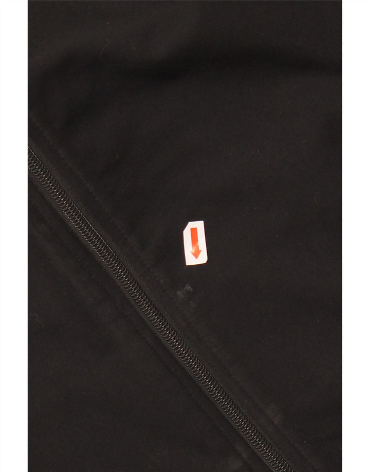 ADIDAS Veste de survêtement pour femme UK 12/14 Medium Noir Polyester