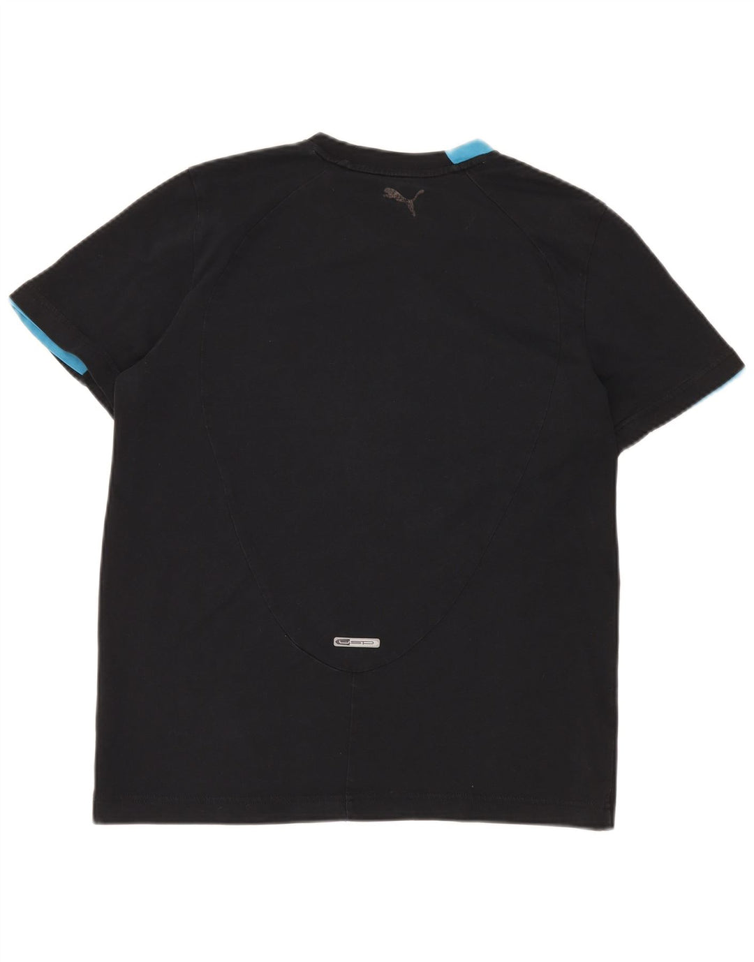 PUMA T-Shirt Graphique Homme Noir Moyen Coton