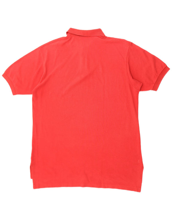 Polo Ralph Lauren Mens Polo Shirt XL Red Cotton