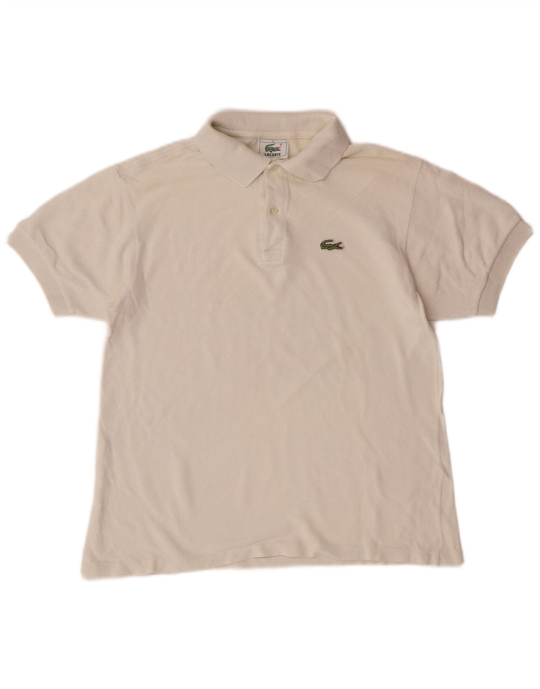 Polo Lacoste Garçon 13-14 ans Blanc Coton