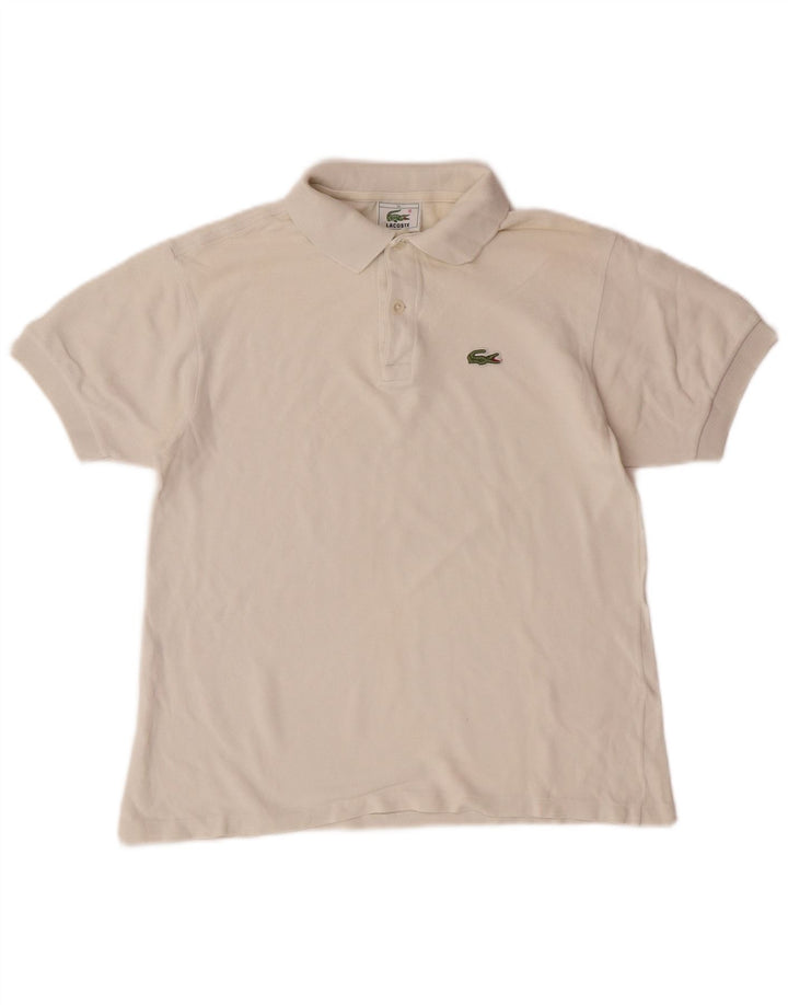 Polo Lacoste Garçon 13-14 ans Blanc Coton