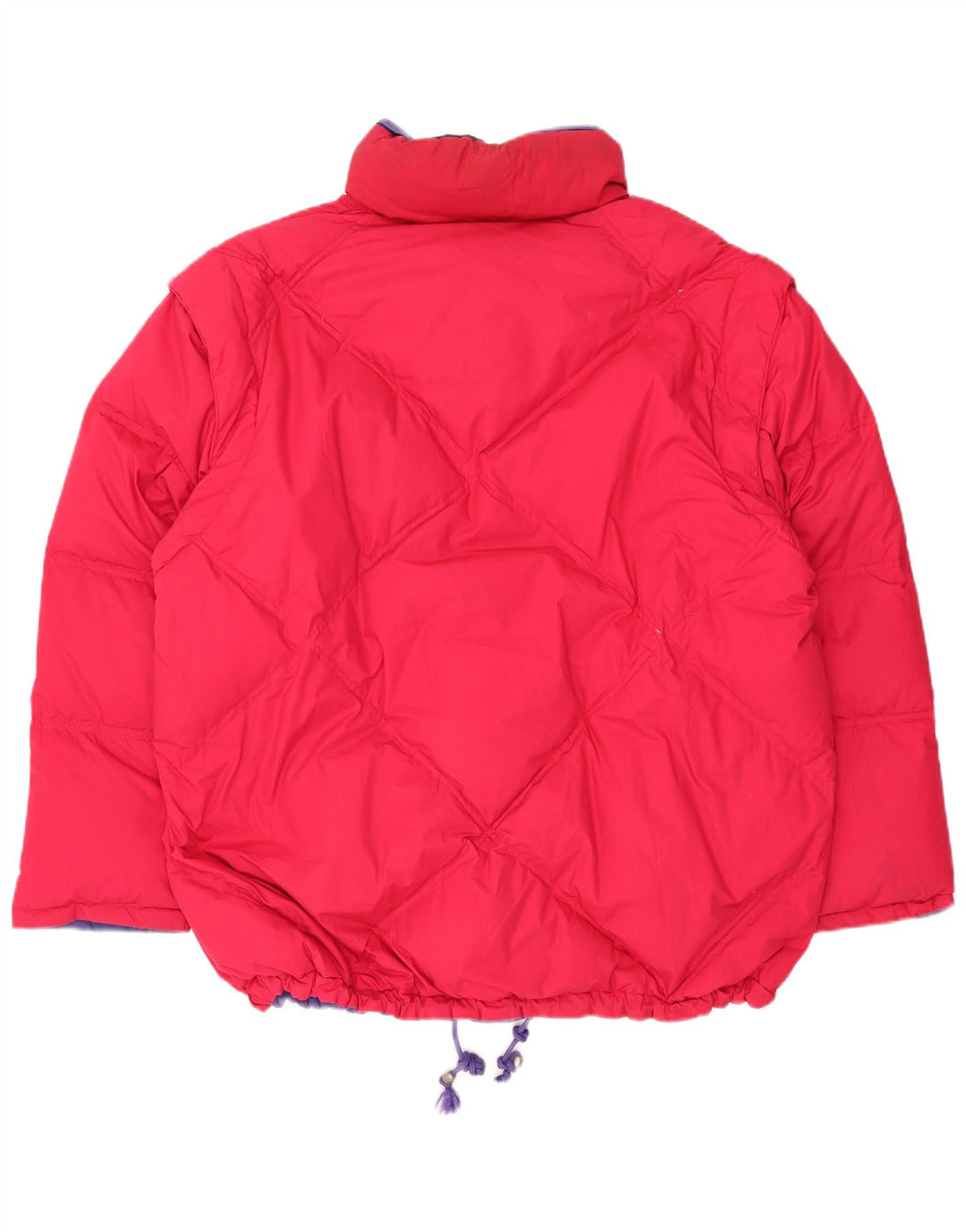 DIADORA Veste matelassée réversible surdimensionnée pour homme UK 42 XL Rouge Polyester