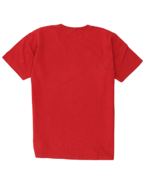 Carhartt T-shirt graphique pour homme en coton rouge petit