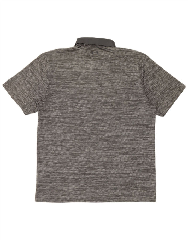 Under Armour Polo Homme Large Gris Moucheté Polyester