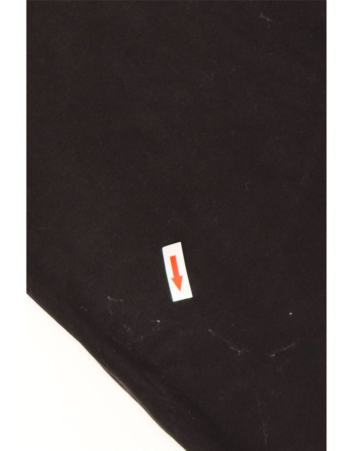 VANS T-shirt graphique coupe classique pour hommes, petit coton noir