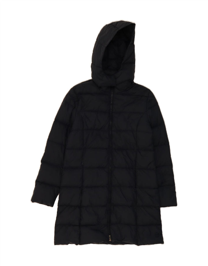 SERGIO TACCHINI Womens Hooded Padded Coat IT 48 XL Navy Blue Polyamide Vintage Sergio Tacchini and Second-Hand Sergio Tacchini from Messina Hembry 