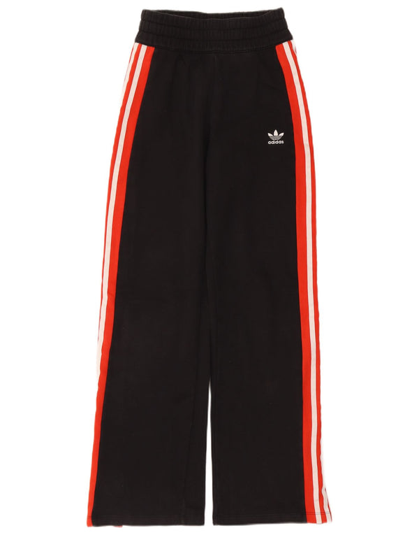 Adidas Pantalon de survêtement pour femme UK 12 Medium Noir Coton