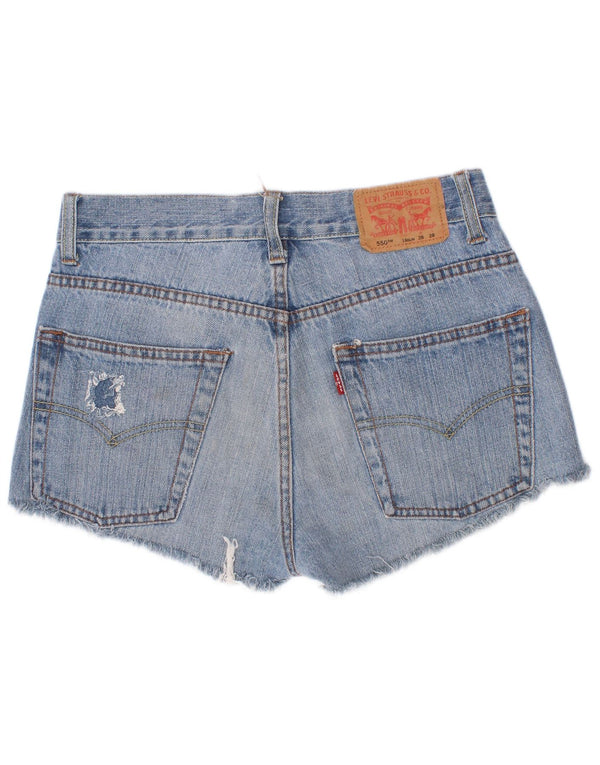 Levi's Short en Jean Fille 550 15-16 Ans W26 Bleu Coton