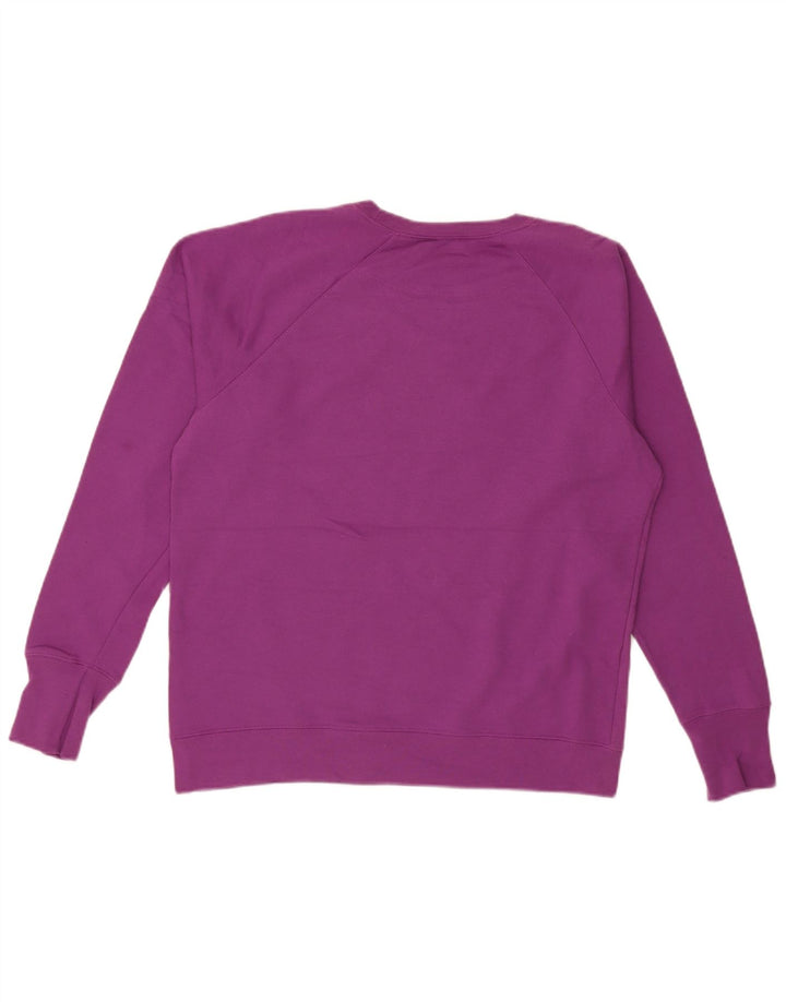 Champion Sweat-shirt graphique pour femme UK 16 Large Violet Polyester