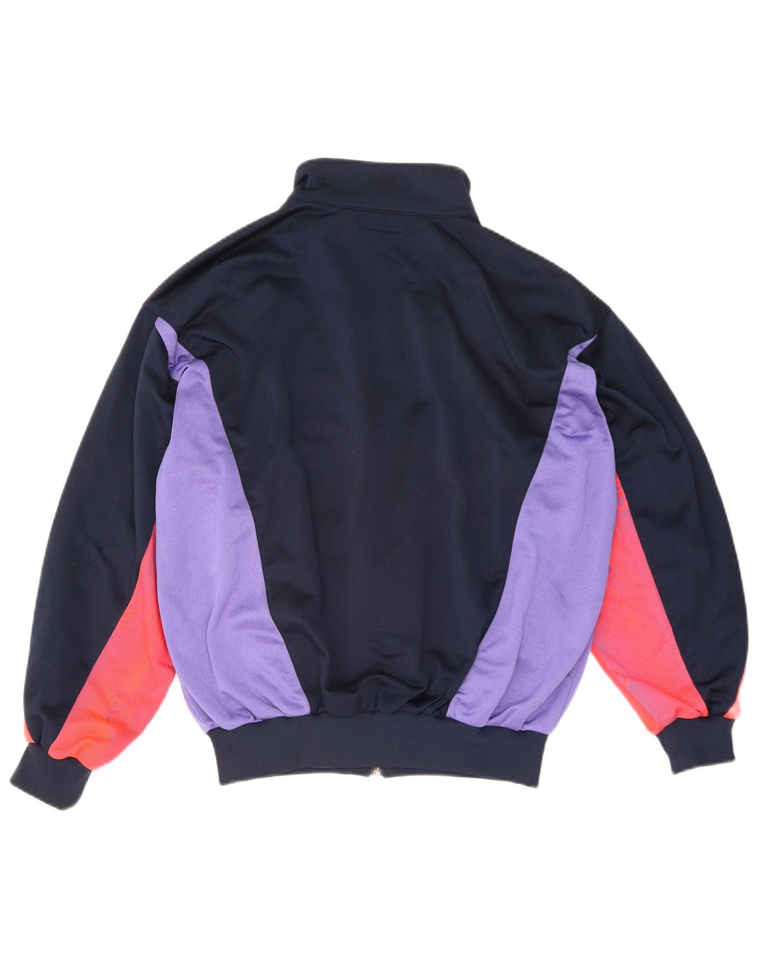 ASICS Veste de survêtement graphique pour hommes IT 50 Bleu marine moyen Colourblock